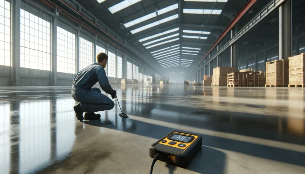 Epoxy flooring cost - the 4 essential factors Humidity Check Of Concrete